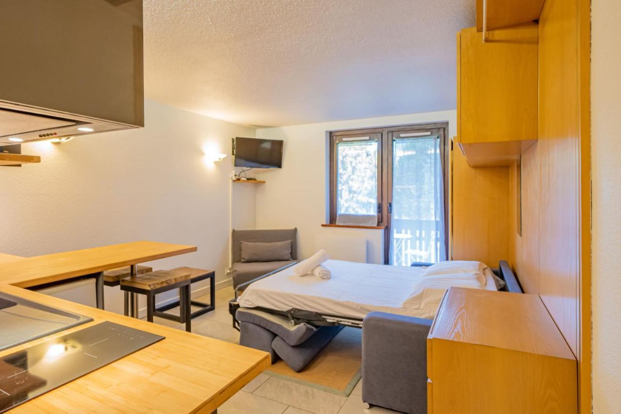 Ferienwohnung Little Nest- Peaceful With Breathtaking View Of Mont-Blanc Chamonix Exterior foto